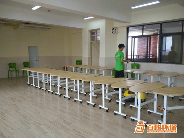辦公樓不通風如何除甲醛？佛山百悅環保有方法