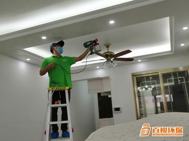 佛山室內裝修除甲醛百悅環保專業除甲醛多少錢一平米