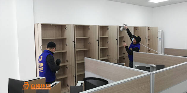佛山單位辦公室除甲醛除味百悅環保公司除甲醛 